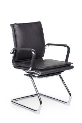Конференц-кресло Norden Харман CF HB-101-322 темно-коричневая экокожа