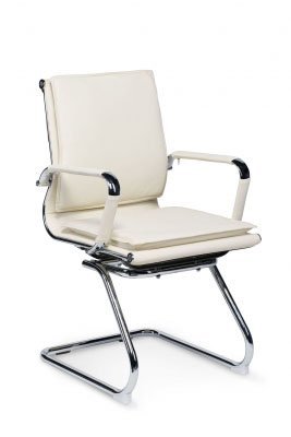 Конференц-кресло Norden Харман CF HB-101-70-5 слоновая кость экокожа