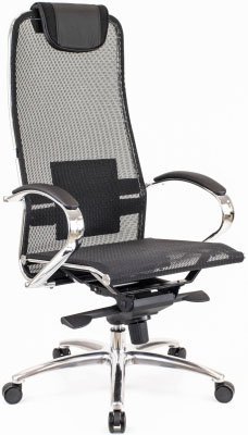 Кресло для руководителя Everprof Дэко / Deco EP Deco Mesh Black черная сетка