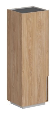 Шкаф 631x550x1860, левый/ OL-20-16.GN.GN.L/ корпус: гикори натуральный, фасады:гикори натуральный