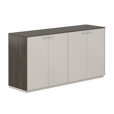 Шкаф низкий - 2шт., обвязка BT, фасады GS/ NZ-0314+NZ-0314.BT.GS/ 1624х450х832, обвязка BT, фасады GS