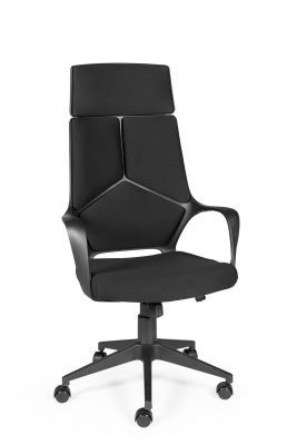 Кресло для персонала Norden Айкью / IQ CX0898H-1-54 черная ткань
