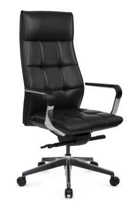 Кресло для руководителя Riva Design Классик A2116 черная кожа