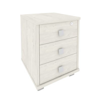 Тумба подкатная 3 ящ. с фолдингом Стайл/Style Дуб наварра Л.ТМ-3F 420*450*563