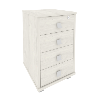 Тумба подкатная 4 ящ. с фолдингом Стайл/Style Дуб наварра Л.ТМ-4F 420*450*714
