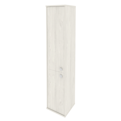 Шкаф высокий узкий левый Стайл/Style Дуб наварра Л.СУ-1.3 (L) 412*410*1980