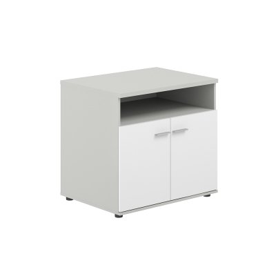 Тумба сервисная 802х600х750 с нишей, 2 фасадами