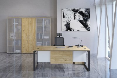 Кабинет руководителя Оникс Директ/Onix Direct  Тиквуд светлый