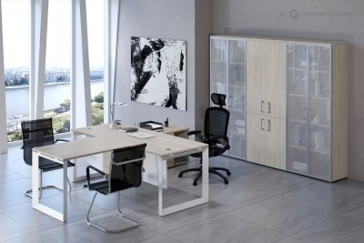 Кабинет руководителя Оникс Директ/Onix Direct Денвер светлый