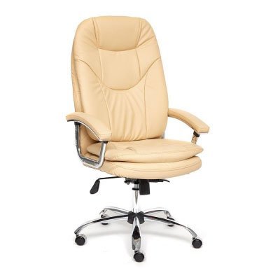 Кресло для руководителя TetChair  СОФТИ Люкс бежевое / SOFTY LUX beige