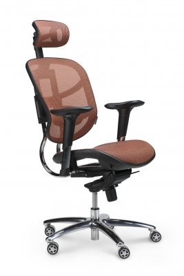 Эргономичное кресло Norden Стартрек TS2301-10-7 оранжевая сетка