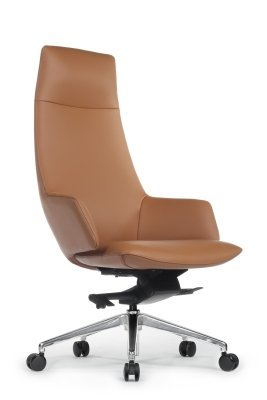 Кресло для руководителя Riva Design Спелл / Spell A1719 светло-коричневая кожа