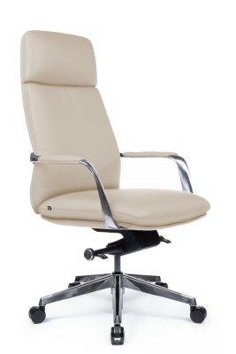 Кресло для руководителя Riva Design Пабло / Pablo A2216-1 светло-бежевая кожа