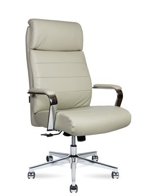 Кресло для руководителя Norden Атлант айвори / Atlant black ivory EQ-5179H-1 ivory бежевая премиум экокожа