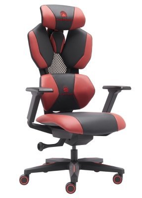 Геймерское кресло Everprof Тайгер / Tiger EP Tiger PU Red/Black черно-красная экокожа