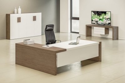 Кабинет руководителя Кио/Kyo Орех/Белый