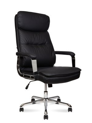 Кресло для руководителя  Norden Атлас блэк / Atlas  black EQ-5183H black черная экокожа