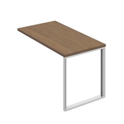 Брифинг-приставка дуб табачный Орион/Orion, размер: 1300x700x750
