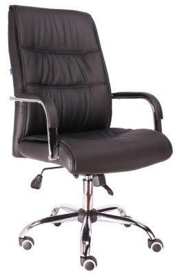 Кресло для руководителя Everprof Бонд TM / Bond TM EC-333A PU Black черная экокожа