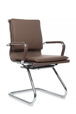 Конференц-кресло Riva Хьюго / Hugo RCH 6003-3E коричневая экокожа