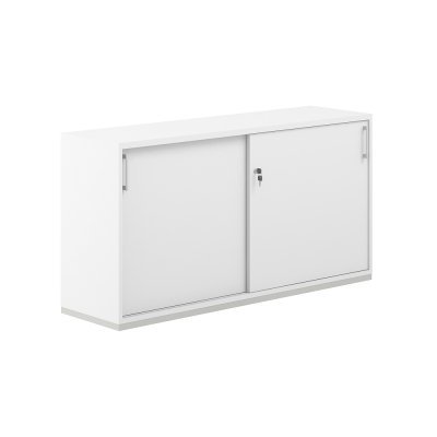 Шкаф-купе 2 ур. 1238х400х750/ AG.241.WH.WH.WH/ корпус: белый, топ-дно: белый, фасады:белый