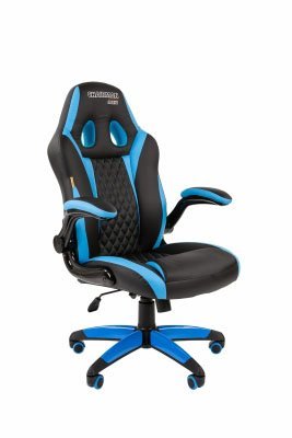 Геймерское кресло Chairman Игра 15 / game 15 голубой