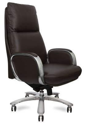Кресло для руководителя Norden Сенат YS1815A-brown коричневая кожа