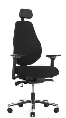Кресло для руководителя Falto Profi СМАРТ / SMART T-1501-10H-Fig-60999-BK черная ткань