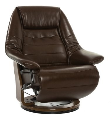 Релакс кресло RECLAINERS КОНКОРД ЭЛЕКТРО / CONCORD ELECTRO 4073WD коричневая кожа