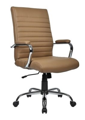 Кресло для руководителя Riva Корс / Kors  RCH 9356H коричневая экокожа