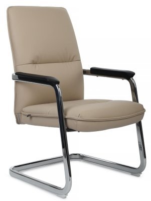 Конференц-кресло Riva Design Грант-СФ / Grant-SF D885 бежевая экокожа