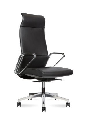 Кресло для руководителя Sunon Хиро / Hero CHR80SC-2 черная кожа