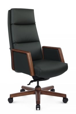 Кресло для руководителя Riva Design Франко / Franco  A2415-1 зелёная кожа