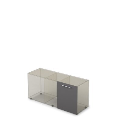 Фасад тумбы широкий (477*16*596), Арредо/Arredo, цвет Графит матовый