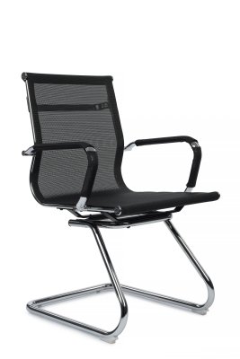 Конференц-кресло Riva Хьюго / Hugo RCH 6001-3E черная сетка