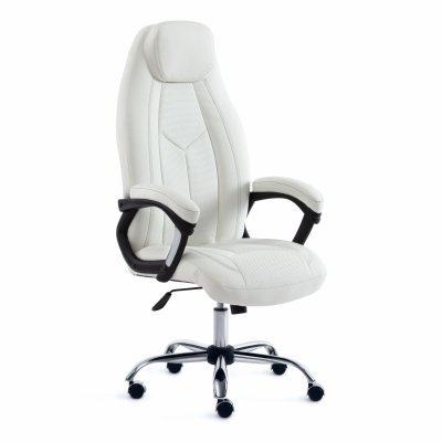 Кресло для руководителя TetChair ВОСС / BOSS белый