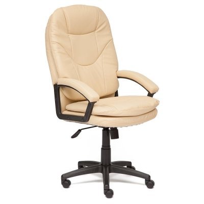 Кресло для руководителя TetChair СОМФОРТ ЛТ / COMFORT LT экокожа бежевая