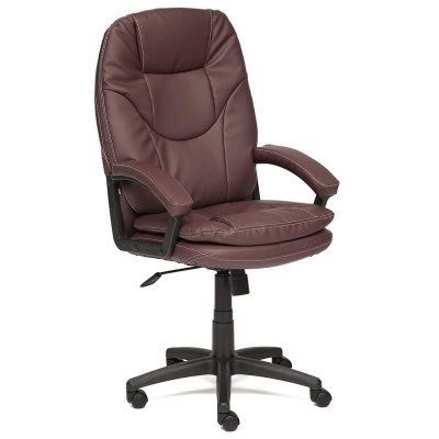 Кресло для руководителя TetChair СОМФОРТ ЛТ / COMFORT LT экокожа коричневая