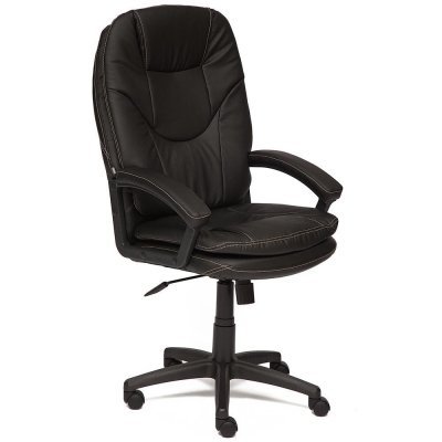 Кресло для руководителя TetChair СОМФОРТ ЛТ / COMFORT LT экокожа черная