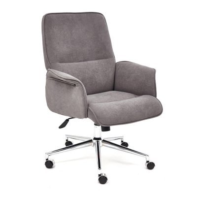 Кресло для персонала TetChair Йорк / YORK серый флок
