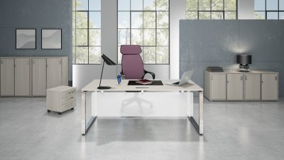 Кабинет руководителя Глосс Лайн/Gloss Line, Ivory