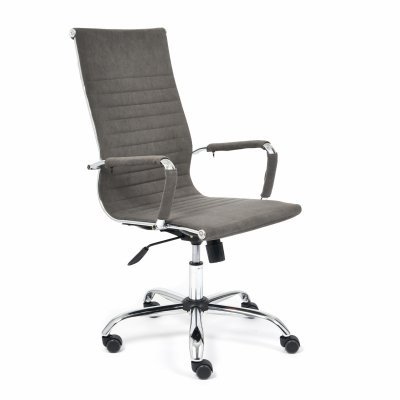Кресло для руководителя TetChair УРБАН / URBAN серый флок