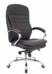 Кресло для руководителя Everprof Валенсия М / Valencia M EC-330-2 PU Black черная экокожа