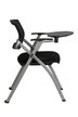 Конференц-кресло складное Riva Клик / Click RCH 462TE черная сетка, черная ткань, с пюпитром - 2