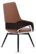 Конференц-кресло Riva Design Аура-СТ / Aura-ST FK005-C светло-коричневая кожа - 3