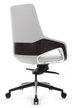 Кресло для персонала Riva Design Аура-М / Aura-M FK005-B белая кожа - 3