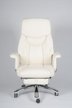 Кресло для руководителя Norden кожа Парламент H-2021-70-5 leather слоновая кость кожа - 4