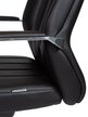Кресло для руководителя Norden Мадрид блэк / Madrid Black L340HCA-Black черная премиум экокожа - 5