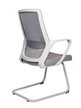 Конференц-кресло Norden Пино грэй CF / Pino grey CF V6256-1 grey серая сетка, серая ткань - 3