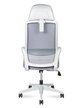Кресло для персонала Norden Пино грэй / Pino grey H6256-1 grey серая сетка, серая ткань - 4
